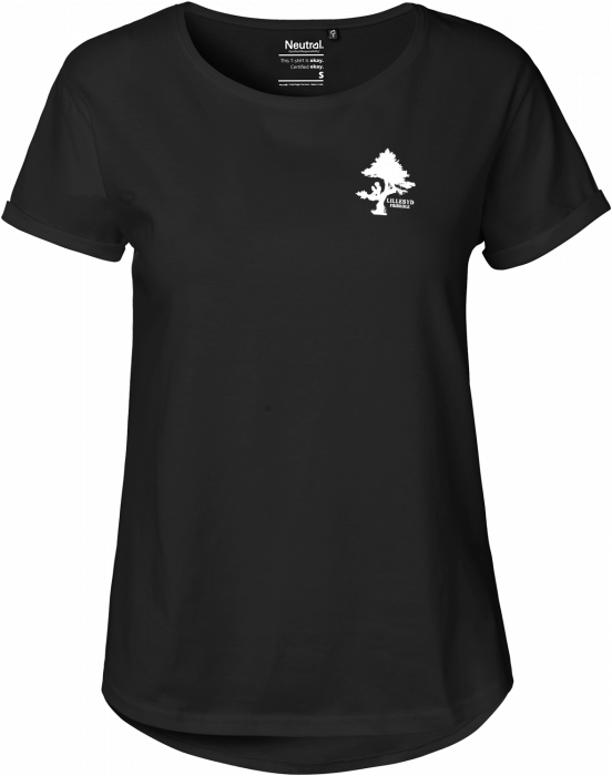 Neutral - Lillesyd Friskole Roll-Up T-Shirt Women - Black